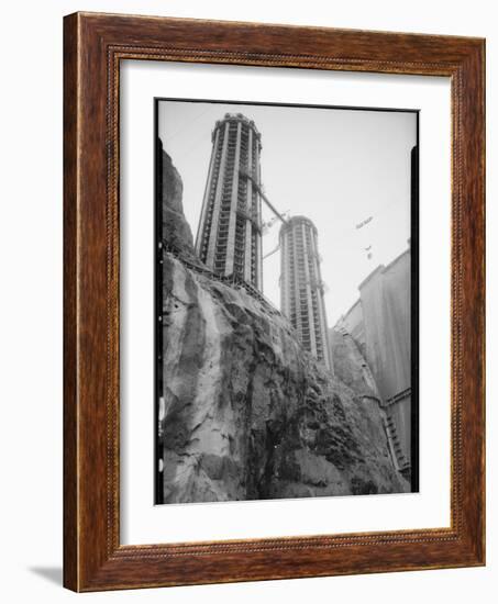 Construction of Hoover Dam-Dick Whittington Studio-Framed Photographic Print