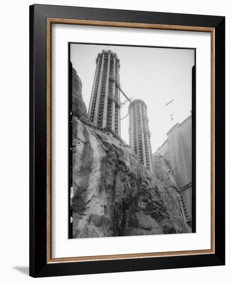 Construction of Hoover Dam-Dick Whittington Studio-Framed Photographic Print