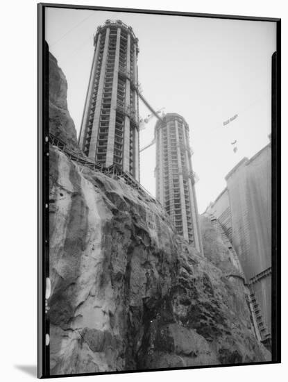 Construction of Hoover Dam-Dick Whittington Studio-Mounted Photographic Print