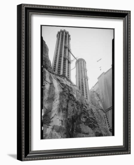 Construction of Hoover Dam-Dick Whittington Studio-Framed Photographic Print