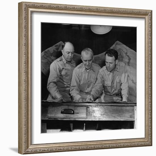 Construction of the Ledo Road, Burma, July 1944-Bernard Hoffman-Framed Photographic Print