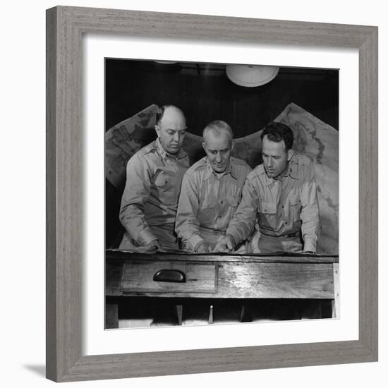 Construction of the Ledo Road, Burma, July 1944-Bernard Hoffman-Framed Photographic Print