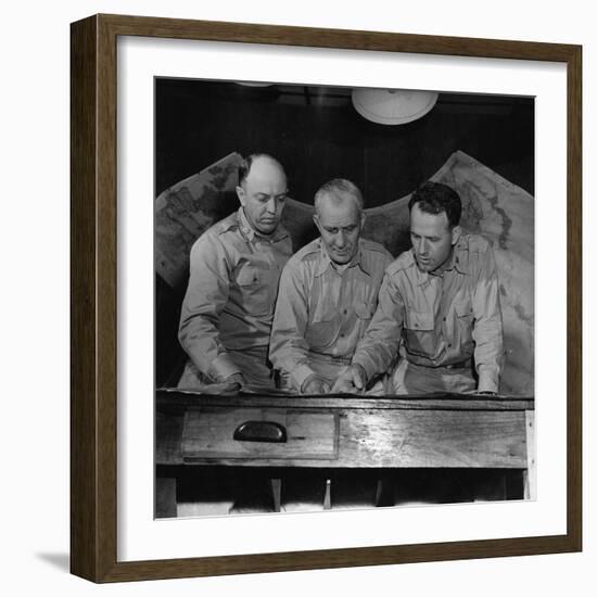 Construction of the Ledo Road, Burma, July 1944-Bernard Hoffman-Framed Photographic Print