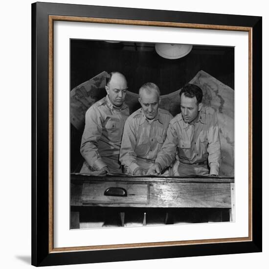 Construction of the Ledo Road, Burma, July 1944-Bernard Hoffman-Framed Photographic Print