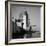 Construction of the United Nations Building Along the East River-Andreas Feininger-Framed Photographic Print