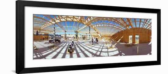 Construction Site for Large Commercial Use-null-Framed Photographic Print