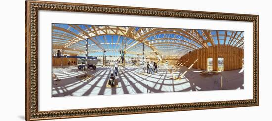 Construction Site for Large Commercial Use-null-Framed Photographic Print