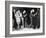 Construction Workers and Taxi Dancers Enjoying a Night Out in Barroom in Frontier Town-Margaret Bourke-White-Framed Premium Photographic Print