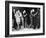 Construction Workers and Taxi Dancers Enjoying a Night Out in Barroom in Frontier Town-Margaret Bourke-White-Framed Photographic Print