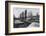 Construction Workers Laying Steel Girders for Laying Cement at the Gatun Lock in the Panama Canal-null-Framed Photographic Print