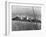 Construction Workers Resting on Steel Beam above Manhattan-null-Framed Photographic Print