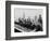 Construction Workers Take a Lunch Break on a Steel Beam Atop the RCA Building at Rockefeller Center-null-Framed Photographic Print