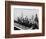 Construction Workers Take a Lunch Break on a Steel Beam Atop the RCA Building at Rockefeller Center-null-Framed Photographic Print