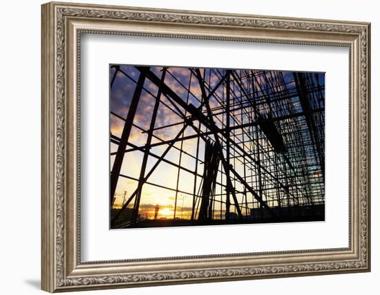 Construction-Liang Zhang-Framed Photographic Print