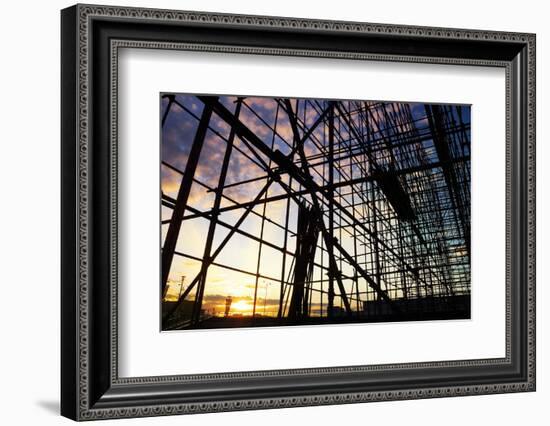 Construction-Liang Zhang-Framed Photographic Print