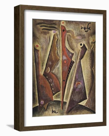 Constructivo Abstracto-Joaquin Torres-Garcia-Framed Giclee Print