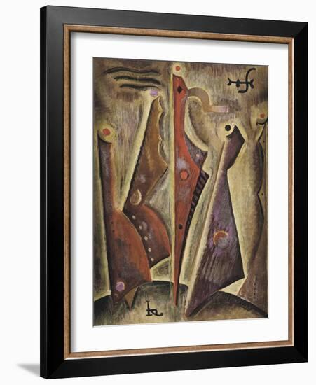 Constructivo Abstracto-Joaquin Torres-Garcia-Framed Giclee Print