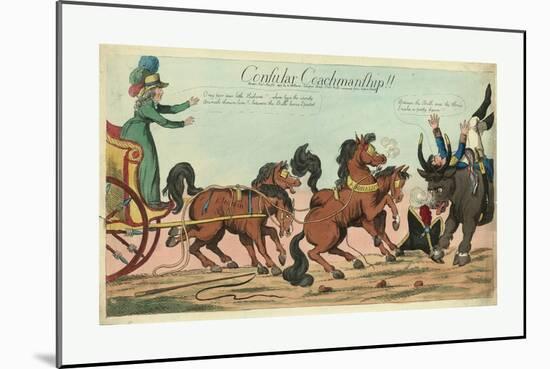 Consular Coachmanship!! Publisher-null-Mounted Giclee Print