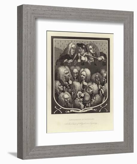 Consultation of Physicians-William Hogarth-Framed Giclee Print