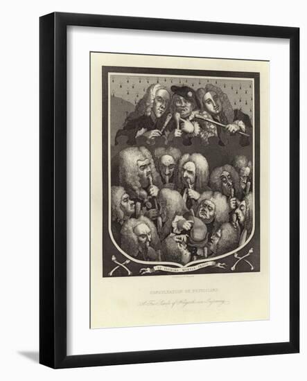 Consultation of Physicians-William Hogarth-Framed Giclee Print