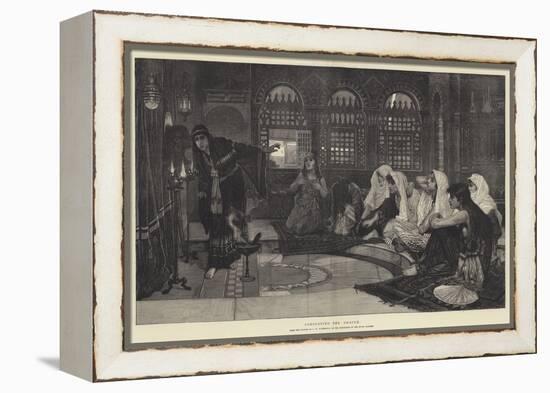 Consulting the Oracle-John William Waterhouse-Framed Premier Image Canvas