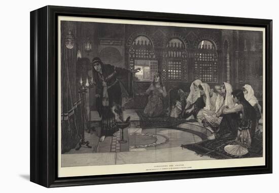 Consulting the Oracle-John William Waterhouse-Framed Premier Image Canvas