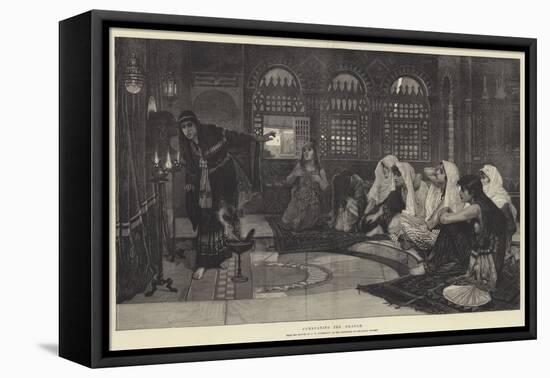 Consulting the Oracle-John William Waterhouse-Framed Premier Image Canvas