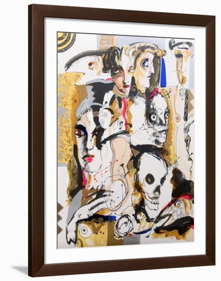 Contabulacion from the Los Conjuros Suite-Juan Sebastian Barbera-Framed Collectable Print