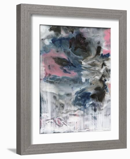 Contacting Encaustic II-Lila Bramma-Framed Art Print