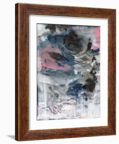 Contacting Encaustic II-Lila Bramma-Framed Art Print