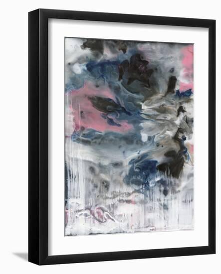 Contacting Encaustic II-Lila Bramma-Framed Art Print