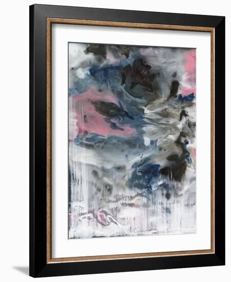 Contacting Encaustic II-Lila Bramma-Framed Art Print