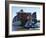 Container Ship on the River Elbe, Hamburg, Germany, Europe-Hans Peter Merten-Framed Photographic Print