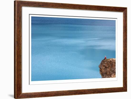 Contemplating Water-Donald Paulson-Framed Giclee Print