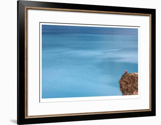 Contemplating Water-Donald Paulson-Framed Giclee Print