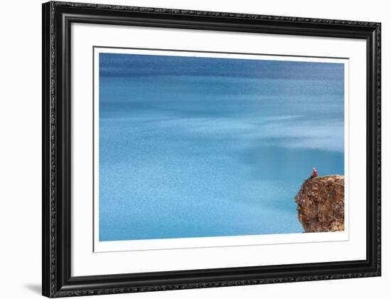 Contemplating Water-Donald Paulson-Framed Giclee Print