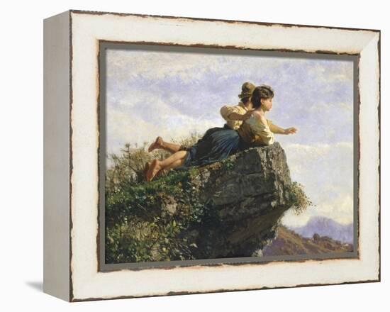 Contemplation, 1872-Filippo Palizzi-Framed Premier Image Canvas