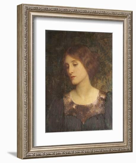 Contemplation, 1897-Frank Bernard Dicksee-Framed Giclee Print