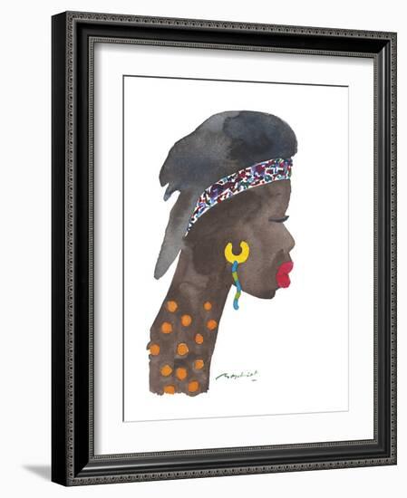 Contemplation-Gerry Baptist-Framed Giclee Print