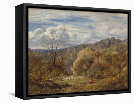 Contemplation-John Linnell-Framed Premier Image Canvas