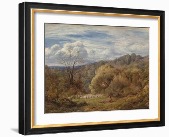 Contemplation-John Linnell-Framed Giclee Print