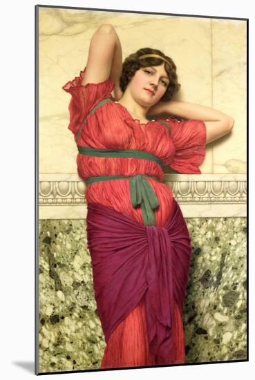 Contemplation-John William Godward-Mounted Giclee Print