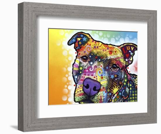 Contemplative Pit-Dean Russo-Framed Giclee Print