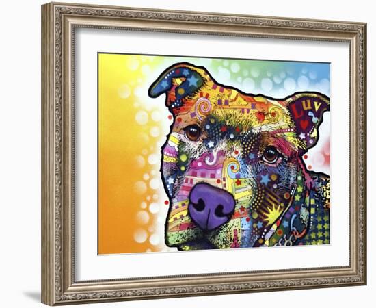 Contemplative Pit-Dean Russo-Framed Giclee Print