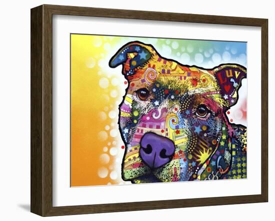 Contemplative Pit-Dean Russo-Framed Giclee Print