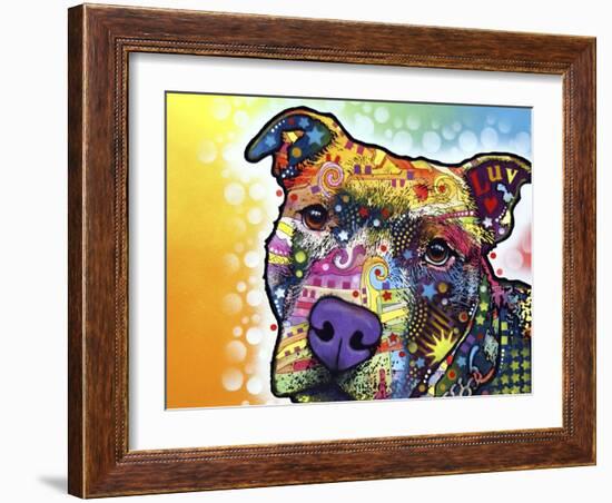 Contemplative Pit-Dean Russo-Framed Giclee Print