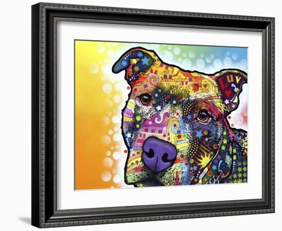 Contemplative Pit-Dean Russo-Framed Giclee Print