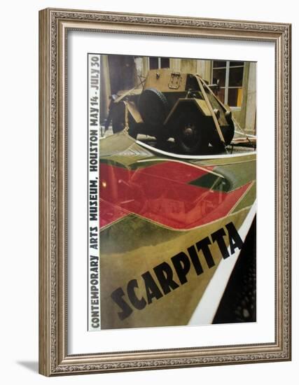 Contemporary Arts Museum-Salvatorre Scarpitta-Framed Art Print