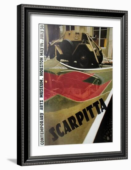 Contemporary Arts Museum-Salvatorre Scarpitta-Framed Art Print