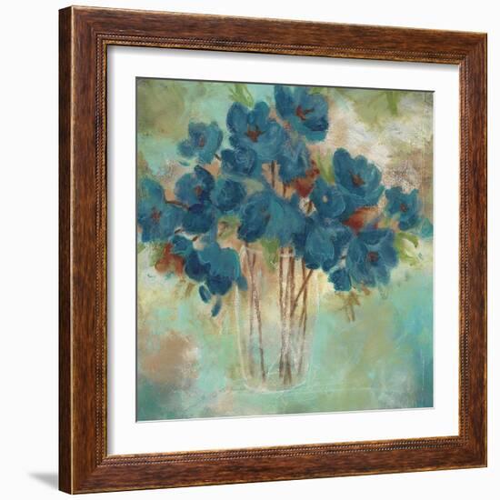 Contemporary Blooms 1-Sandra Smith-Framed Premium Giclee Print